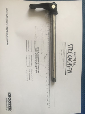 Image 1 from Robert  of Croozer - Thru Axle Adapter