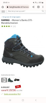 Image 1 from Gerrie of Hanwag - Women's Banks GTX - Walking boots