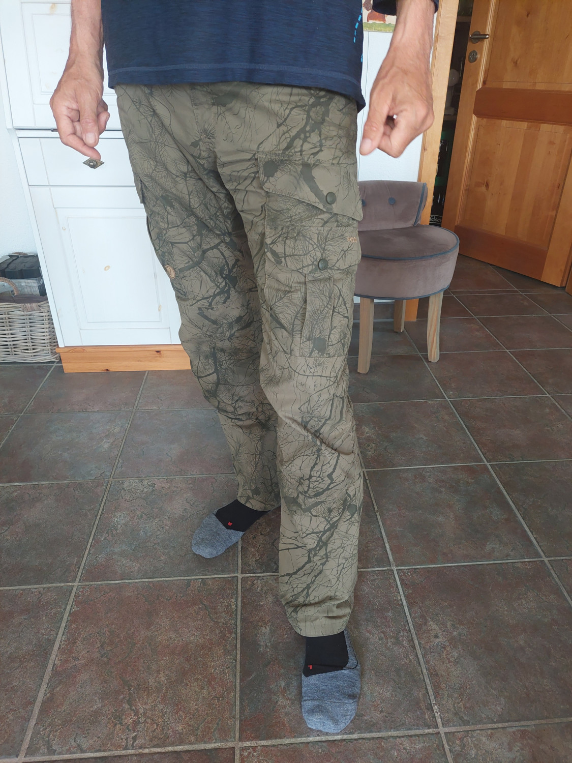 Pantalon Randonnée Fjällräven Barents Pro Homme - Tissu Résistant Vent/Pluie - 6 Poches Pratiques