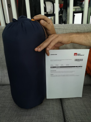 Image 1 from Gisela of Big Agnes - Sidewinder Camp 35 Fireline Eco - Synthetic sleeping bag