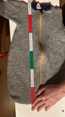 Image 1 from stephanie of Engel - Baby Sleeping Bag Fleece L/S with Zip - Baby sleeping bag