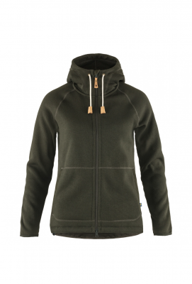 Image 1 from Ines of Fjällräven - Women's Övik Fleece Hoodie - Fleece jacket