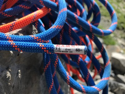 Image 1 from Markus of Mammut - 7.5 Alpine Sender Dry Rope - Half rope