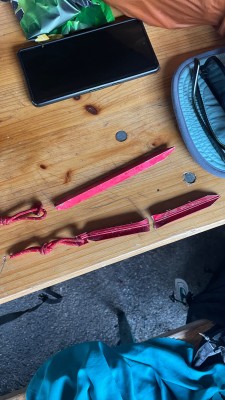 Image 1 from axelle of Stoic - AL V-Stake 18 - Tent stake