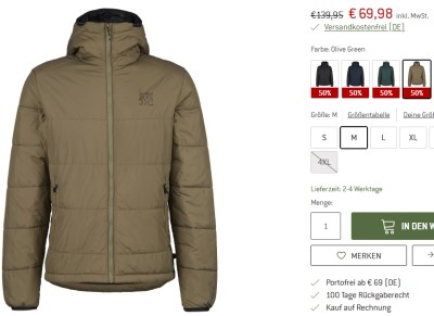 Image 1 from Martin of Stoic - MountainWool120 StorboSt. Hoody - Synthetic jacket